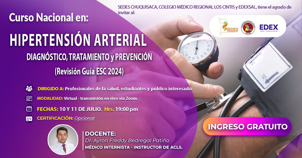 CURSO HIPERTENSIÓN ARTERIAL